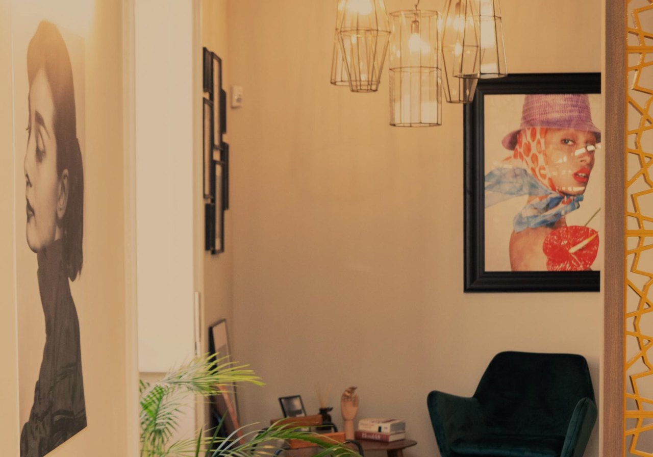L'interno di un salone Nashi